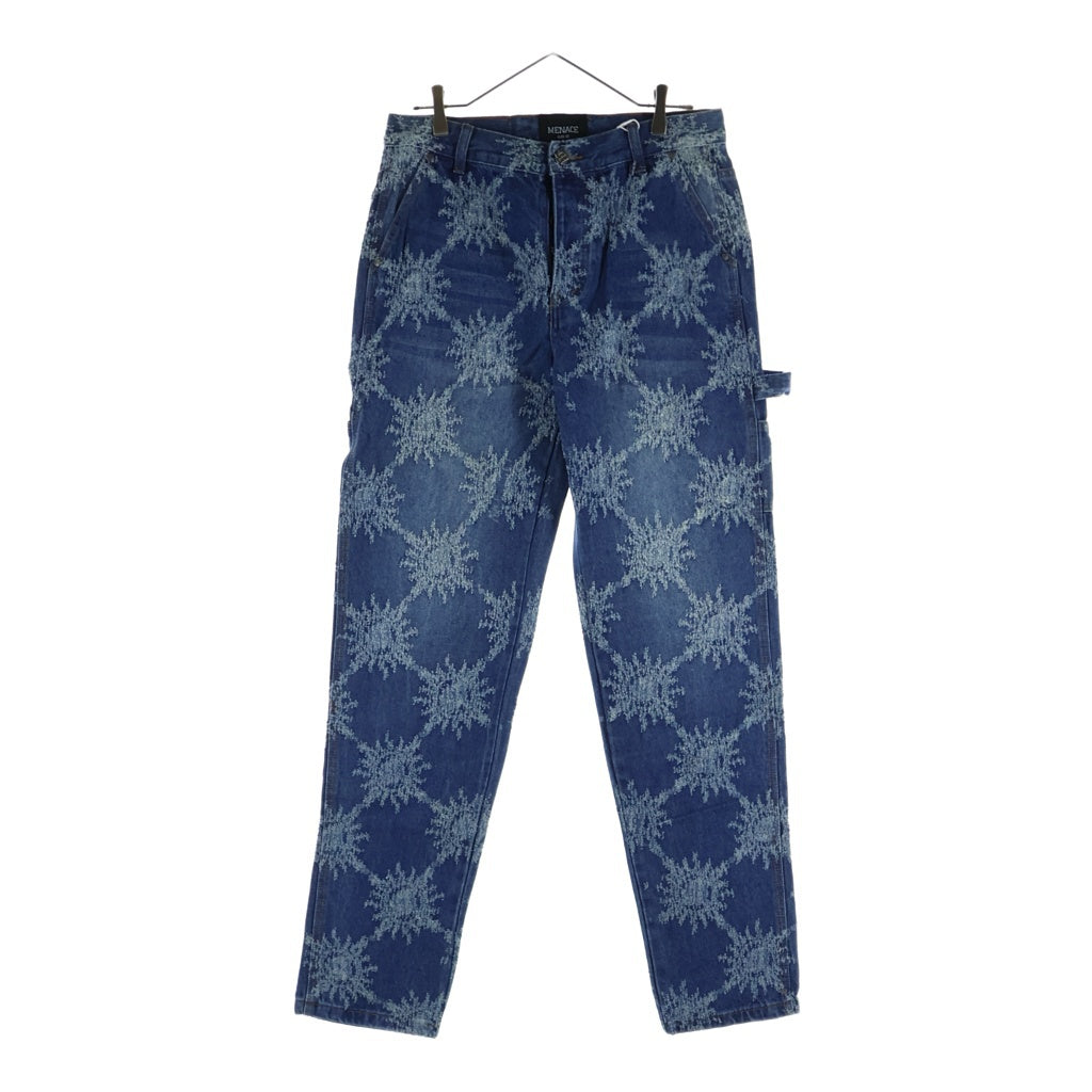 NO BRAND(ノーブランド) MENACE メナス DENIM WORK PANTS デニム パンツ インディゴ