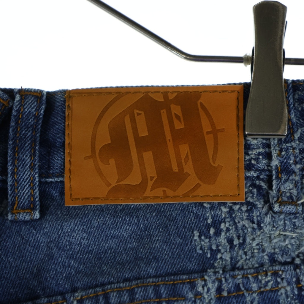 NO BRAND(ノーブランド) MENACE メナス DENIM WORK PANTS デニム パンツ インディゴ