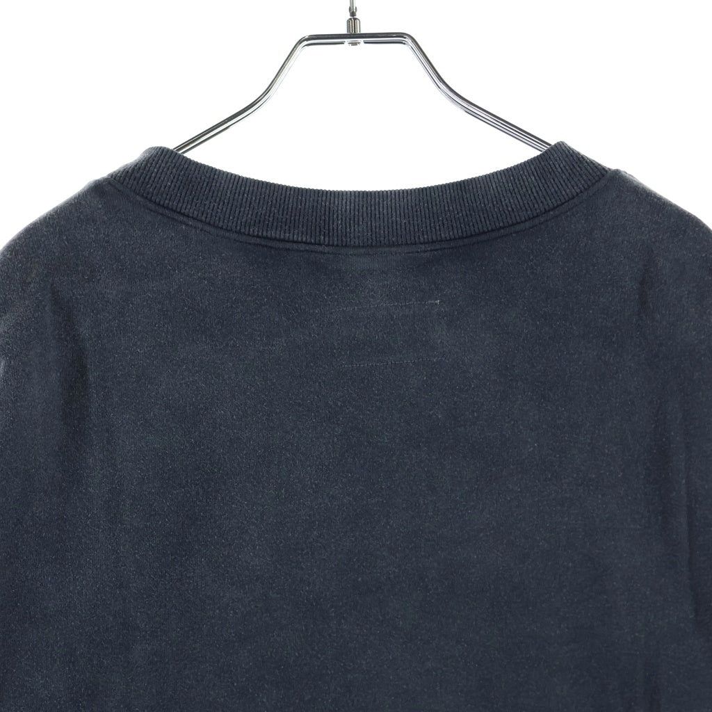 Innocence NYC(イノセンス) 22SS ワンポイントロゴ刺繍クロップドスウェットトレーナー グレー ICN-22SS-SWT002