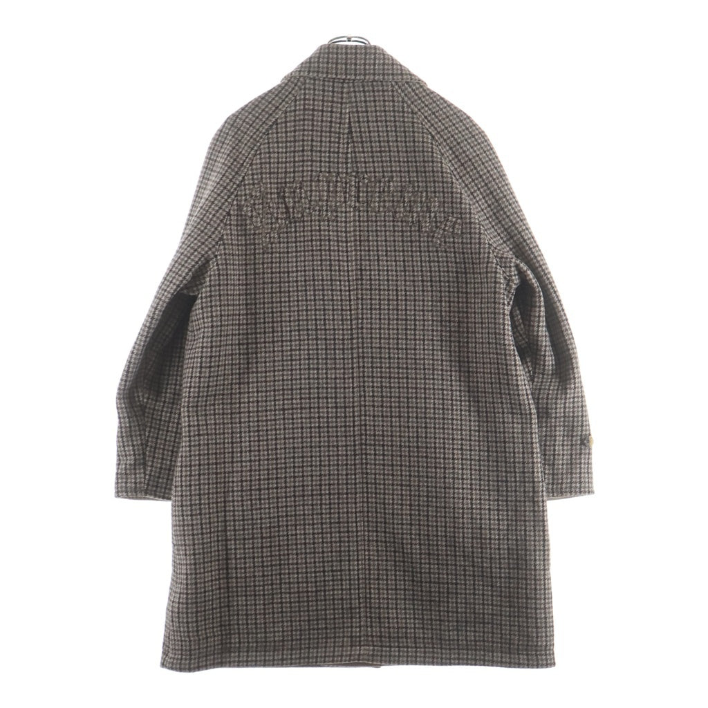 SUPREME(シュプリーム) 23AW Reversible Houndstooth Overcoat リバーシブルハウンドトゥースオーバーコート ベージュ