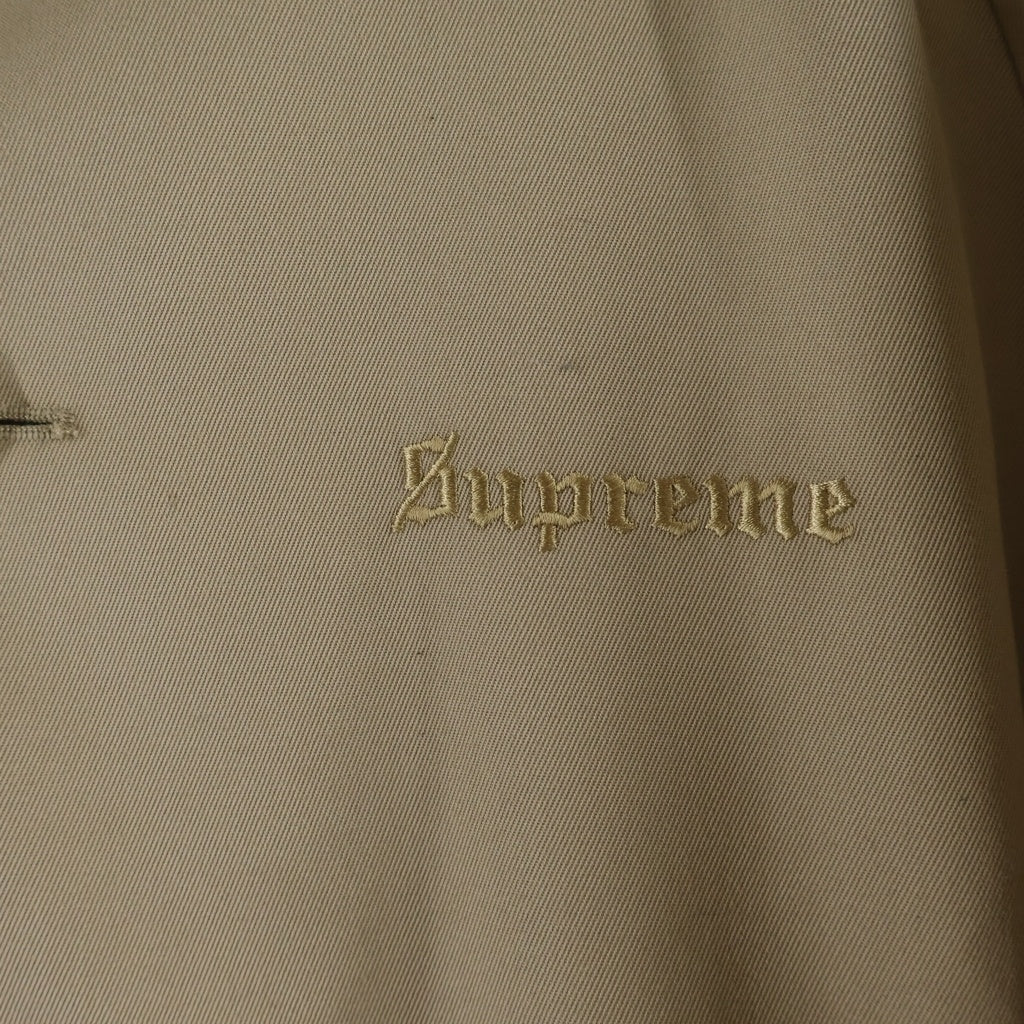 SUPREME(シュプリーム) 23AW Reversible Houndstooth Overcoat リバーシブルハウンドトゥースオーバーコート ベージュ