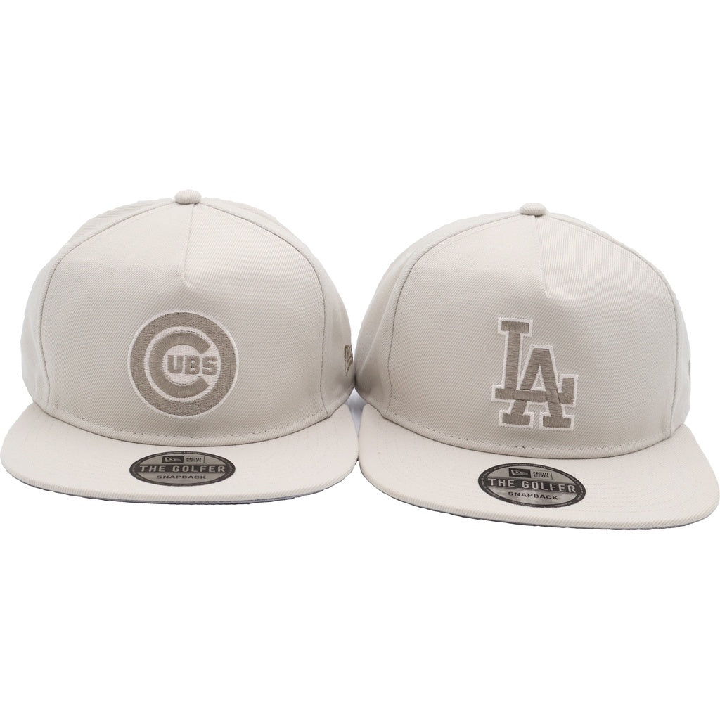 NEW ERA(ニューエラ) THE CAP別注 2025MLB開幕戦限定 ドジャース カブス ベースボール キャップ セット アイボリー