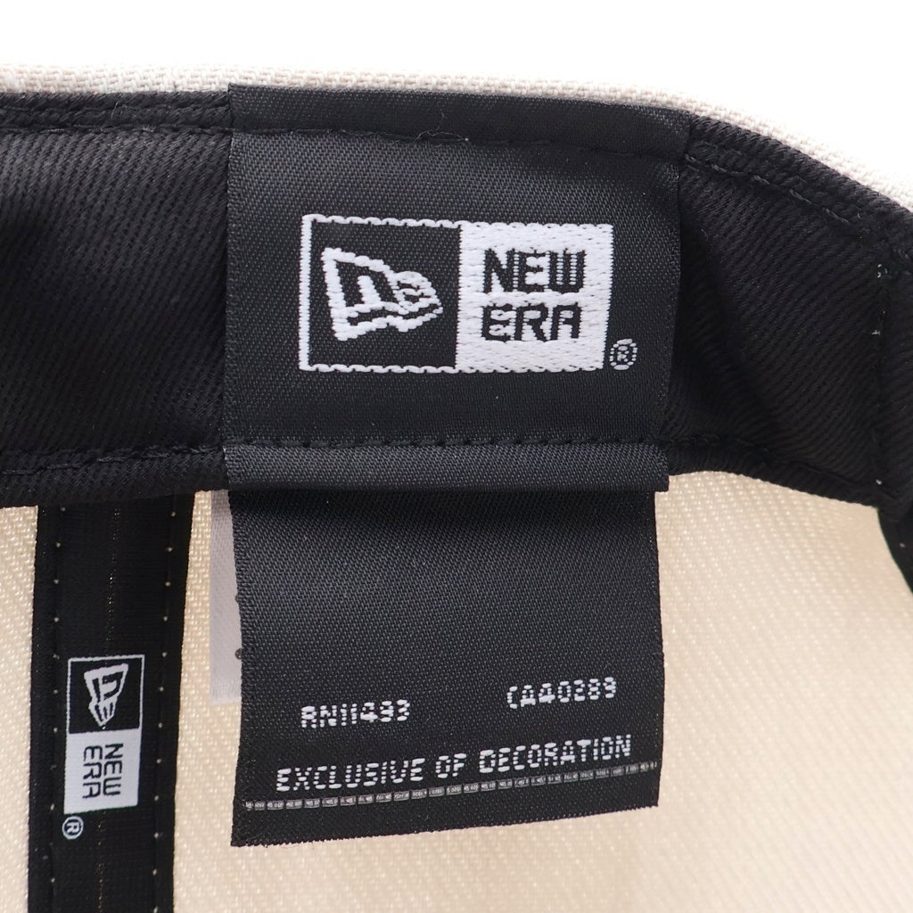 NEW ERA(ニューエラ) THE CAP別注 2025MLB開幕戦限定 ドジャース カブス ベースボール キャップ セット アイボリー