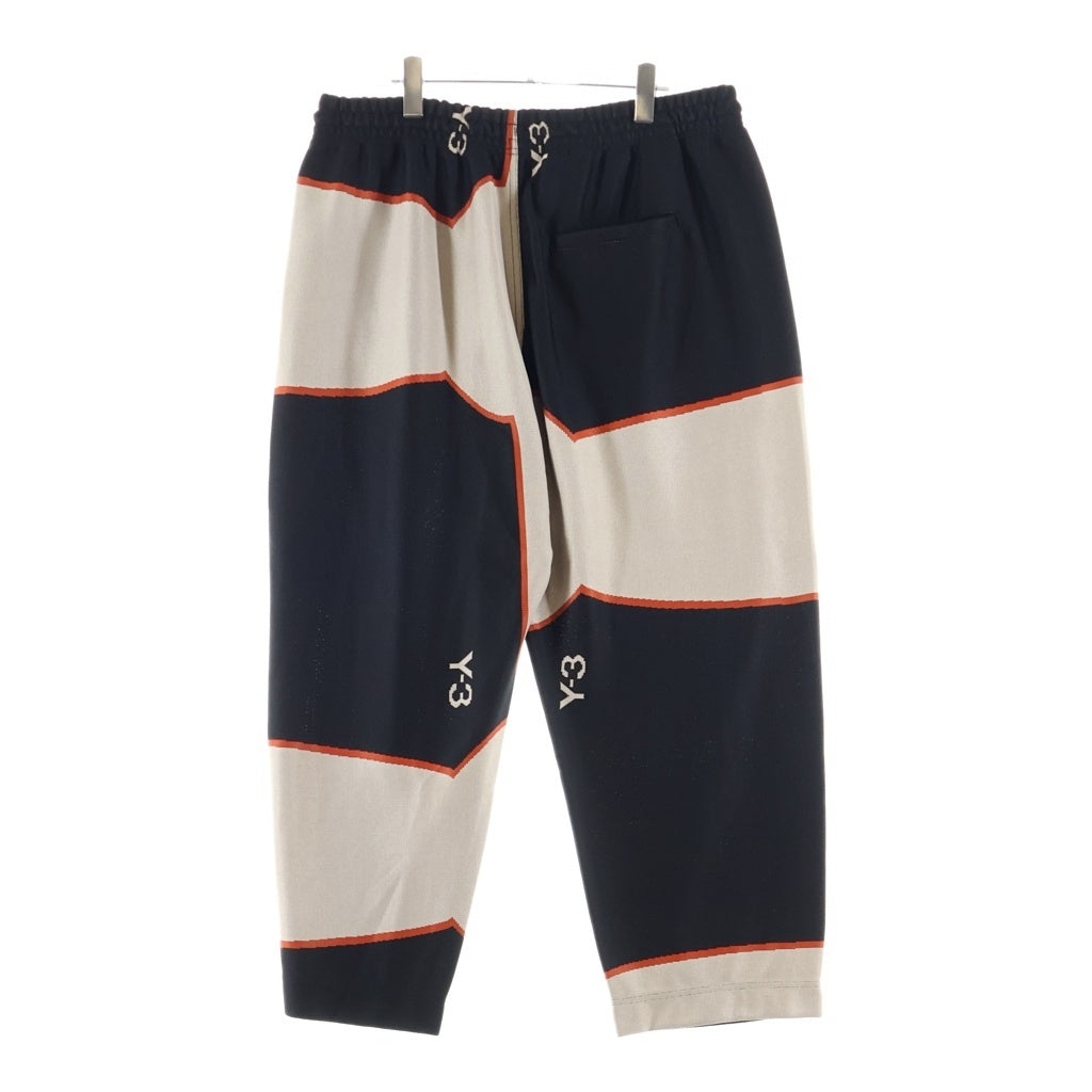 Y-3(ワイスリー) 19AW JAQUARD TRACK PANTS ジャガード トラック パンツ ブラック FJ0467