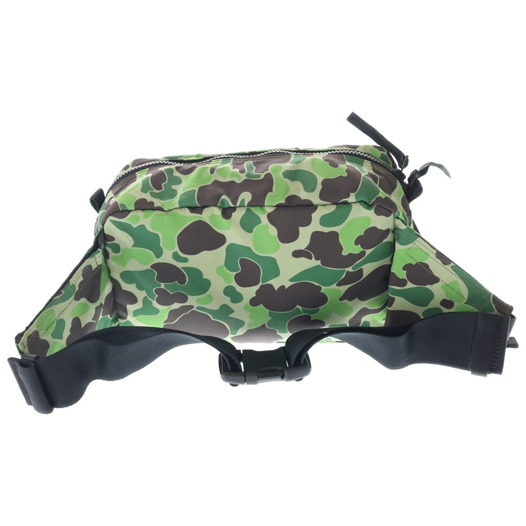 PORTER(ポーター) × atmos DUCK CAMO WAIST BAG アトモス ダックカモ ナイロン ウエストバッグ カーキ