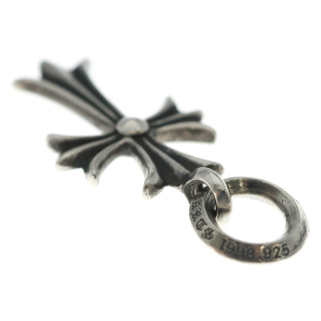 CHROME HEARTS(クロムハーツ) TINY CH CROSS タイニーCHクロス チャーム ネックレストップ シルバー BCA382