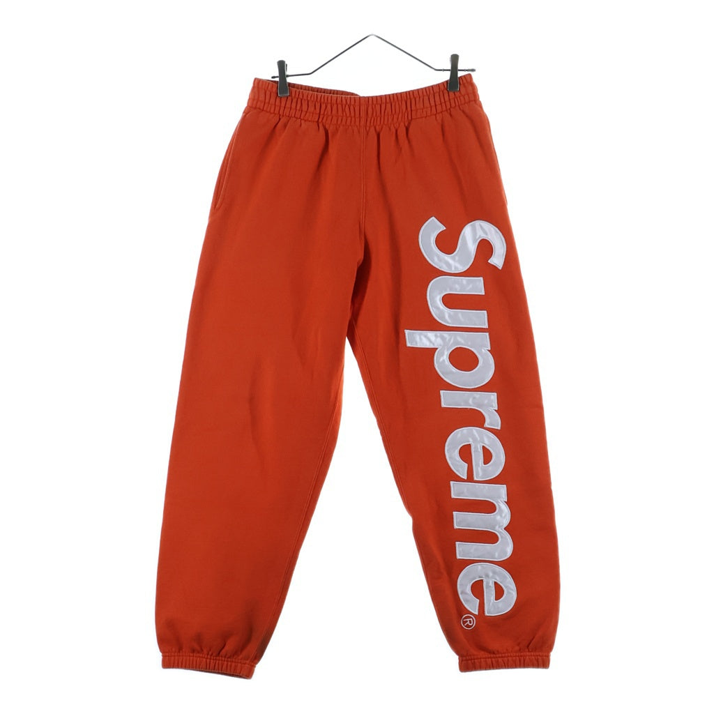 SUPREME(シュプリーム) 24AW Satin Applique Sweatpant サテンアップリケスウェットパンツ オレンジ