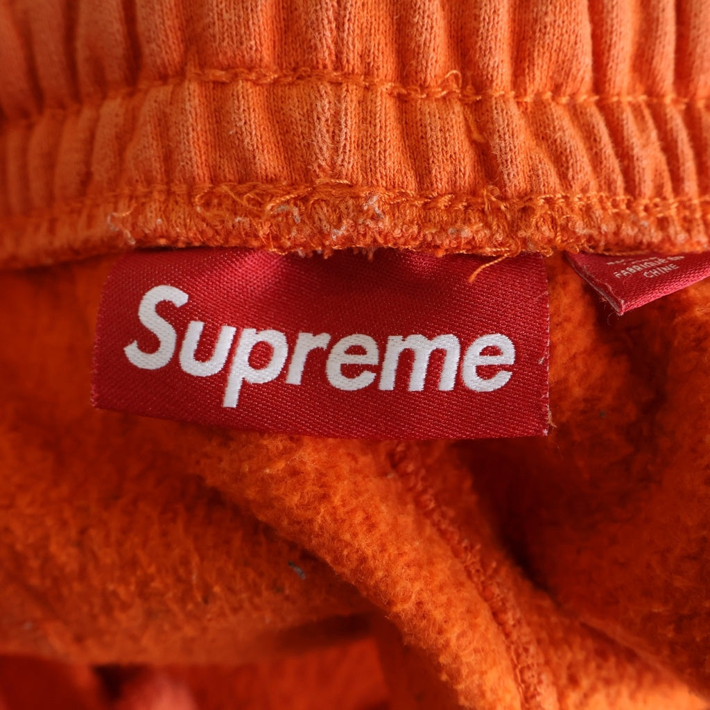 SUPREME(シュプリーム) 24AW Satin Applique Sweatpant サテンアップリケスウェットパンツ オレンジ