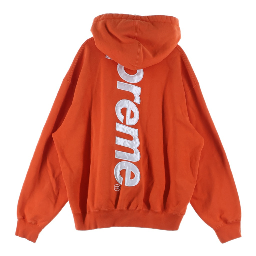 SUPREME(シュプリーム) 24AW Applique Hooded Sweatshirt アップリケフーデッドスウェットシャツパーカ- オレンジ