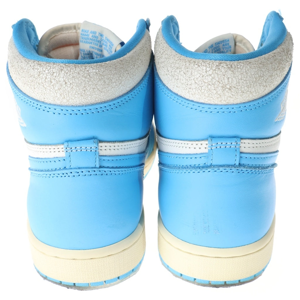 NIKE(ナイキ) AIR JORDAN 1 RETRO HIGH OG UNC REIMAGINED エアジョーダン1 レトロ リイマジンド ハイカットスニーカー ホワイト/ブルー US9/27cm DZ5485-402