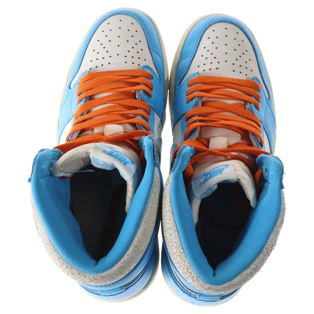 NIKE(ナイキ) AIR JORDAN 1 RETRO HIGH OG UNC REIMAGINED エアジョーダン1 レトロ リイマジンド ハイカットスニーカー ホワイト/ブルー US9/27cm DZ5485-402