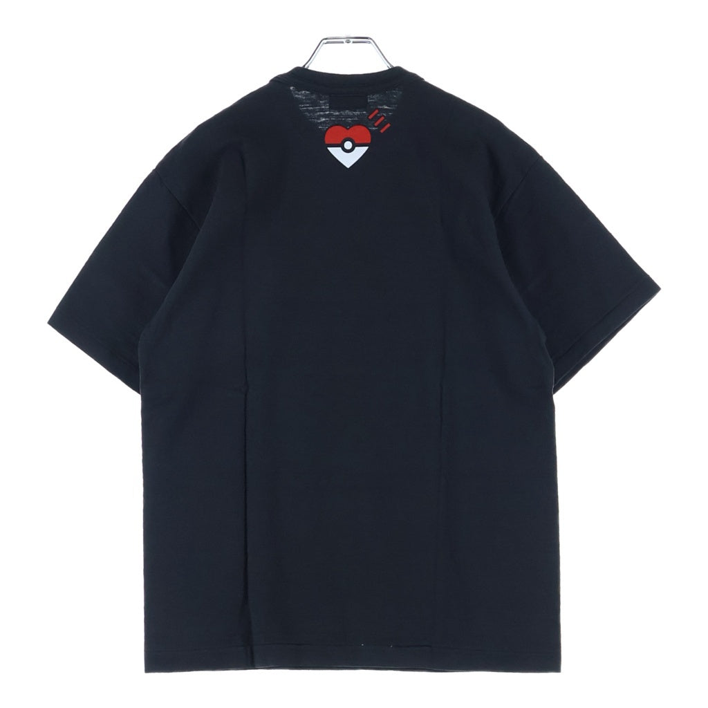 HUMAN MADE(ヒューマンメイド) 25AW ×POKEMON MADE GRAPHIC T-SHIRT ポケモン フロントプリント グラフィック クルーネック 半袖Tシャツ カットソー ブラック