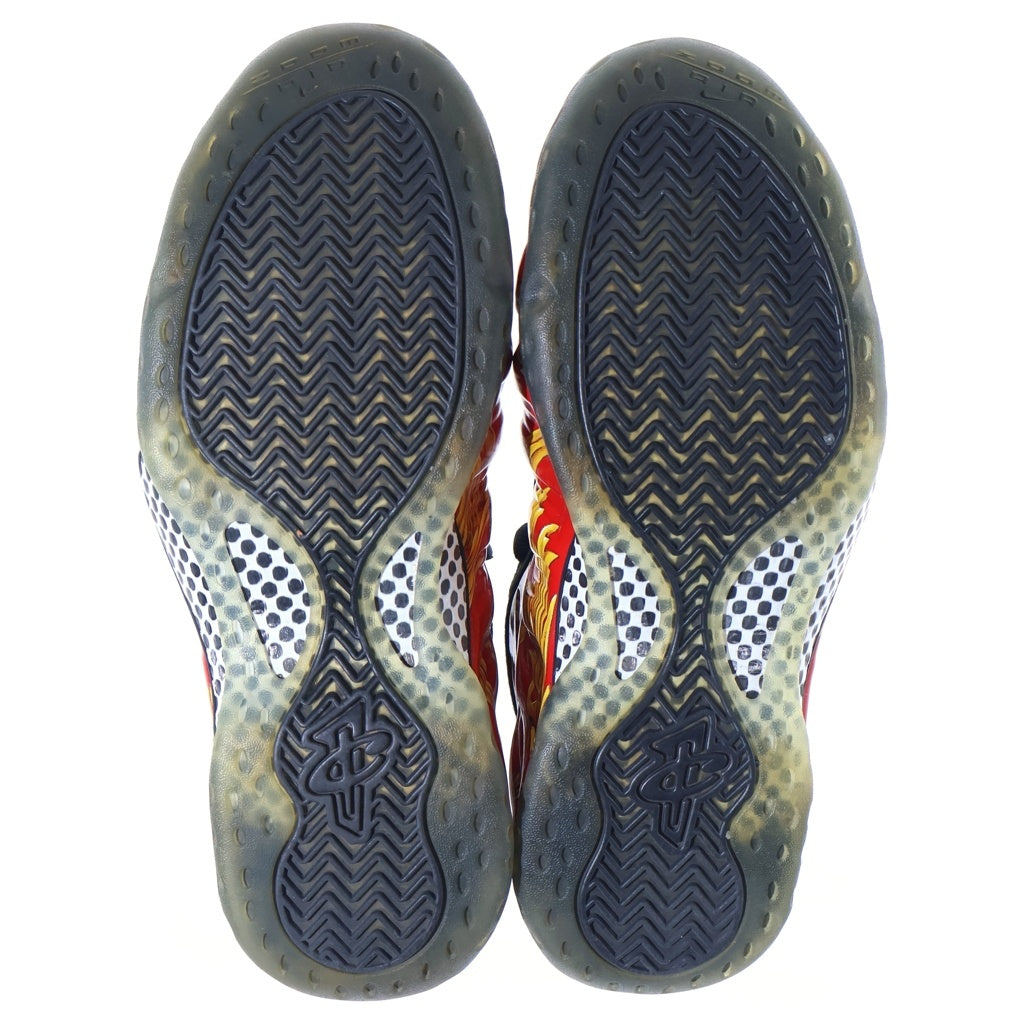 NIKE(ナイキ) 14SS ×SUPREME AIR FOAMPOSITE ONE シュプリーム エア フォームポジット ハイカットスニーカー レッド US10.5/28.5cm 652792-600