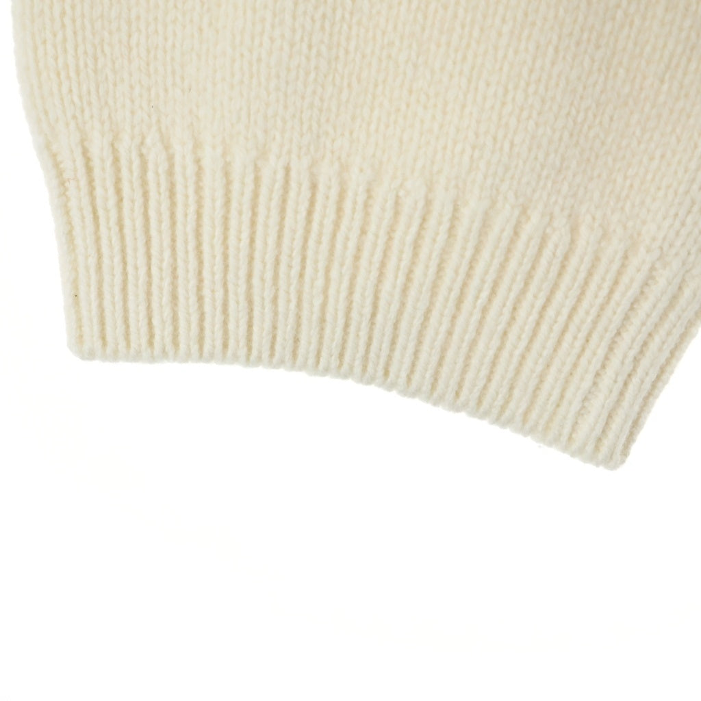 HUMAN MADE(ヒューマンメイド) HOPE HEART KNIT SWEATER ホープ ハート ニット セーター ホワイト/グリーン XX30CS005