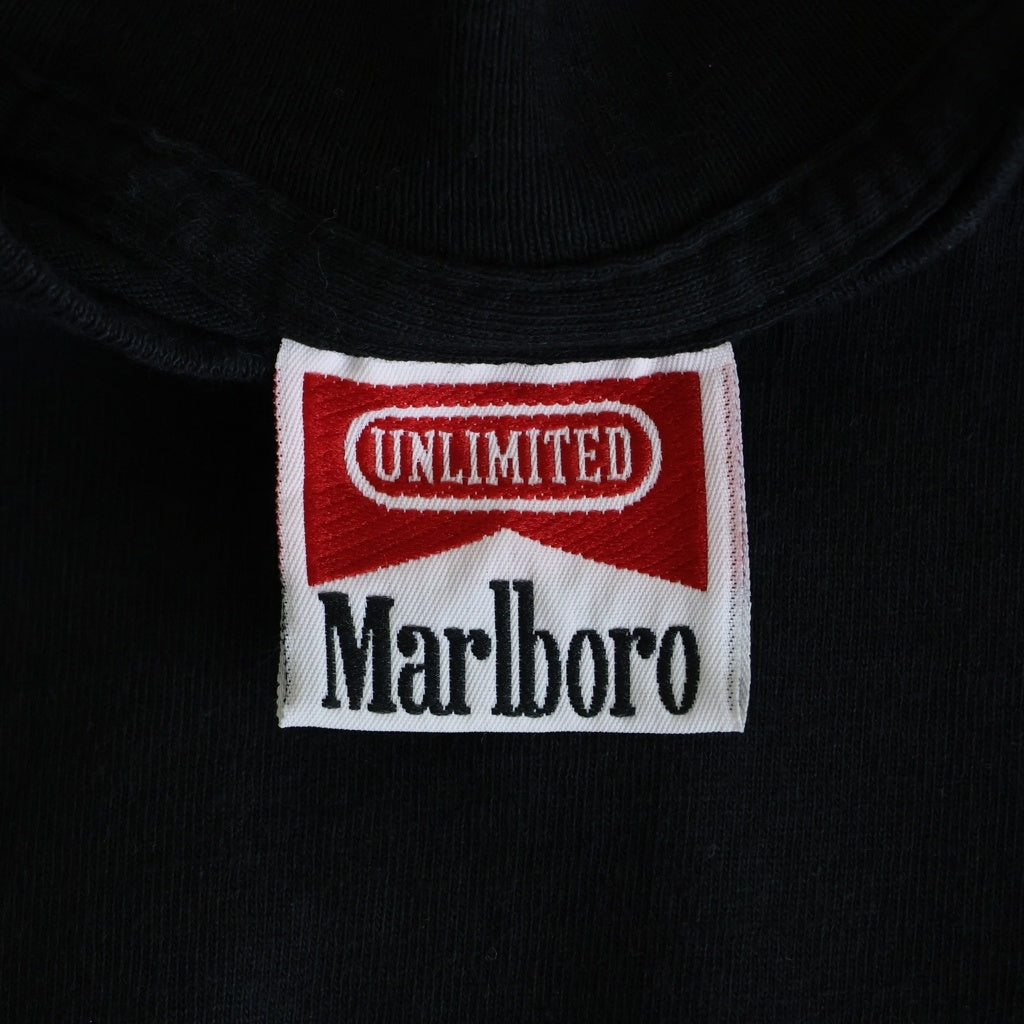 VINTAGE(ヴィンテージ) MARLBORO TRAIN トレイン 両面プリント 半袖Tシャツ カットソー ブラック