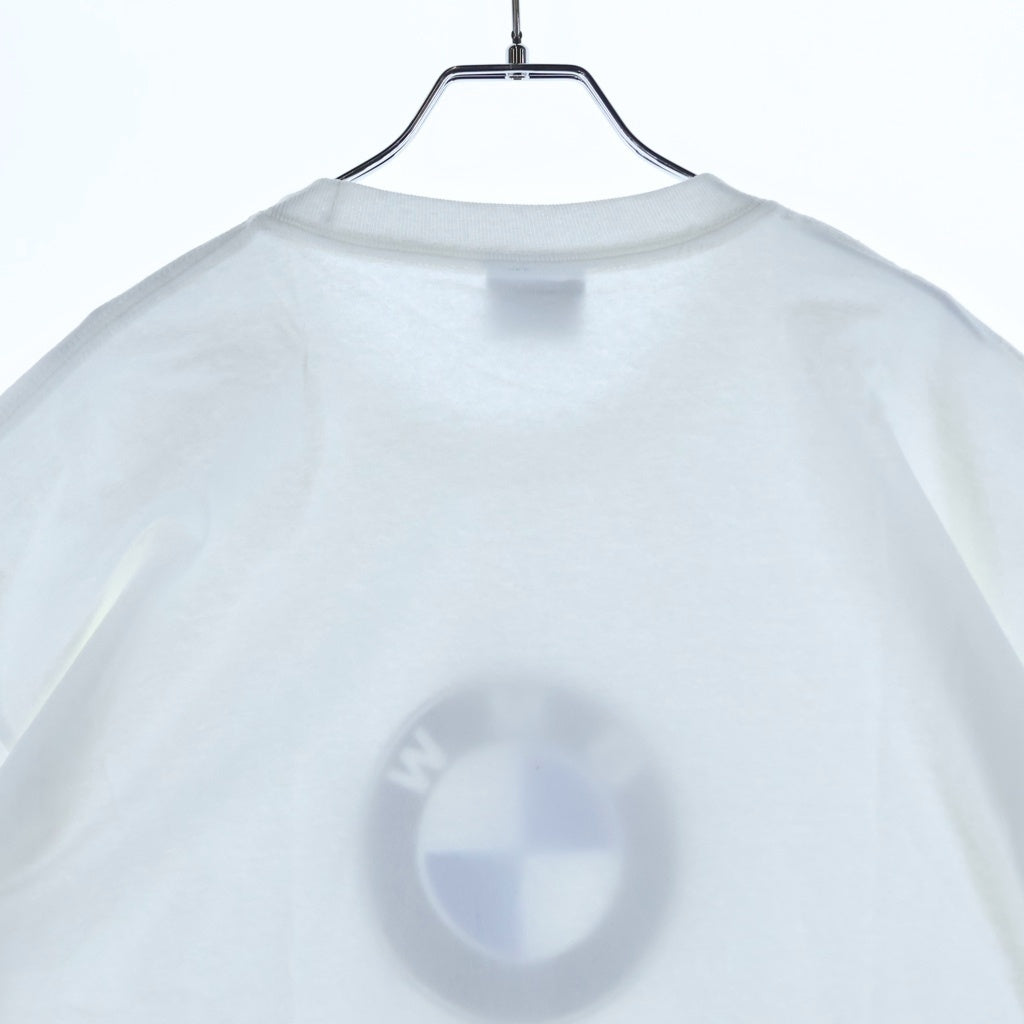 VINTAGE(ヴィンテージ) 00s BMW フロントロゴプリント半袖Tシャツ カットソー ホワイト