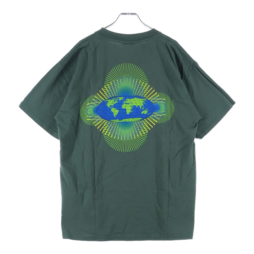 VINTAGE(ヴィンテージ) THE FLAMING LIPS ザフレイミングリップス 両面プリント Tシャツ 半袖カットソー カーキ