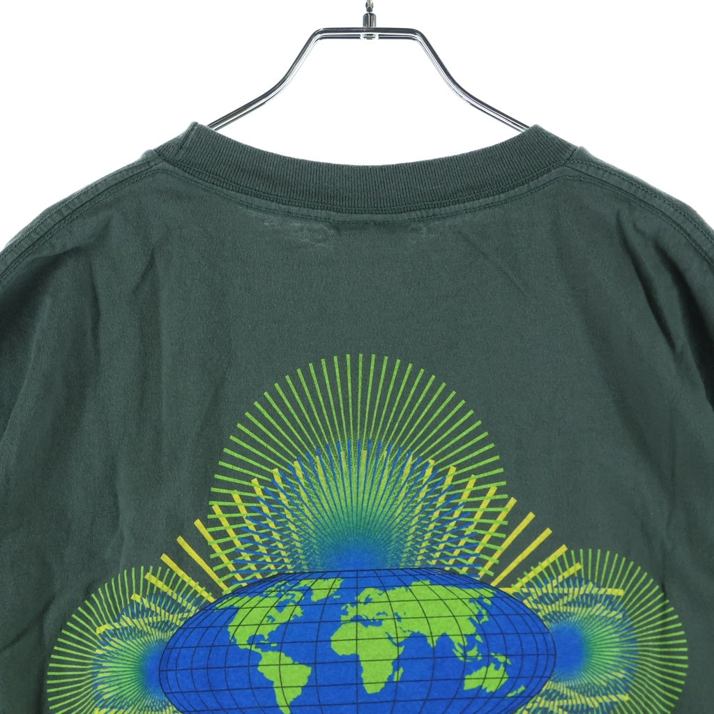 VINTAGE(ヴィンテージ) THE FLAMING LIPS ザフレイミングリップス 両面プリント Tシャツ 半袖カットソー カーキ