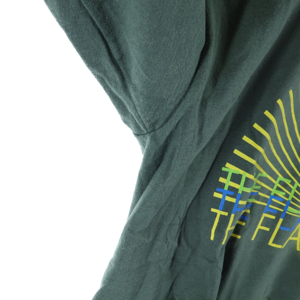 VINTAGE(ヴィンテージ) THE FLAMING LIPS ザフレイミングリップス 両面プリント Tシャツ 半袖カットソー カーキ