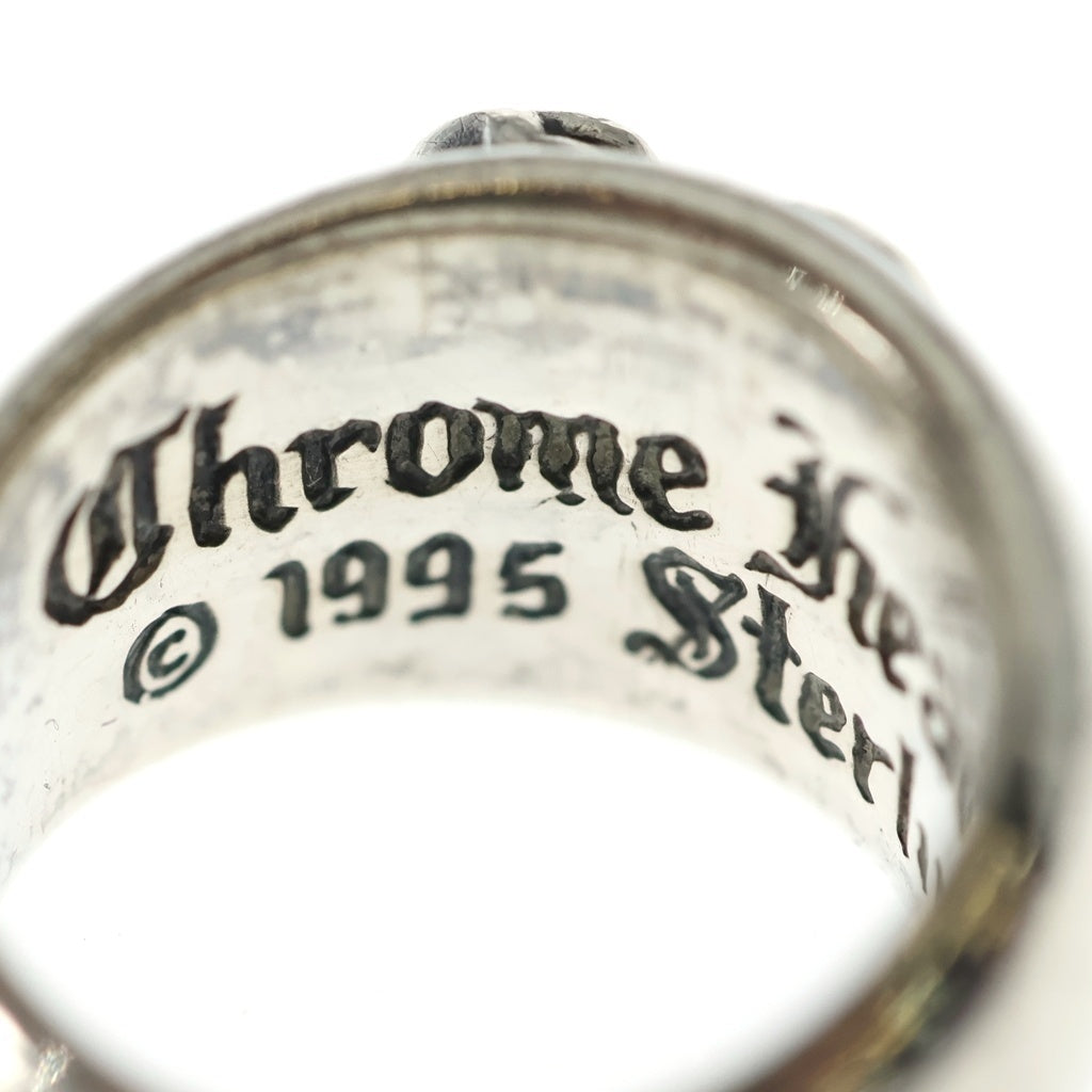 CHROME HEARTS(クロムハーツ) HEART IN BAND ハートインバンド シルバーリング