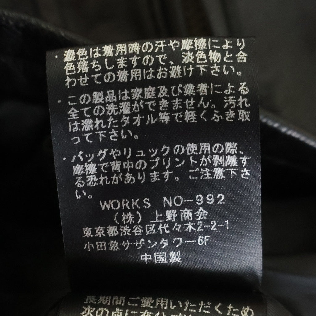 AVIREX(アヴィレックス) ラムレザー シングルライダース ジャケット ブラック 61681062