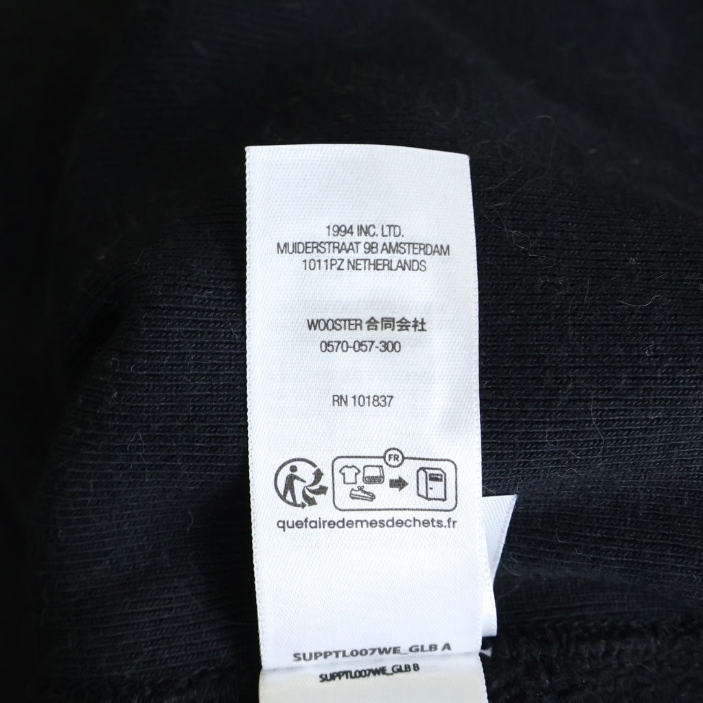 SUPREME(シュプリーム) 25SS Washed Box Logo Crewneck ウォッシュド加工 ボックスロゴ クルーネックスウェットトレーナー ブラック