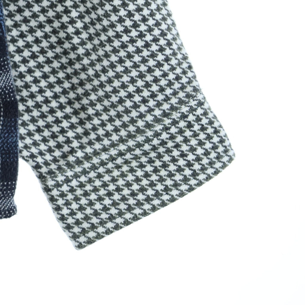 SUPREME(シュプリーム) 23AW Houndstooth Plaid Flannel Shirt ハウンドトゥース プレイド フランネル シャツ マルチ