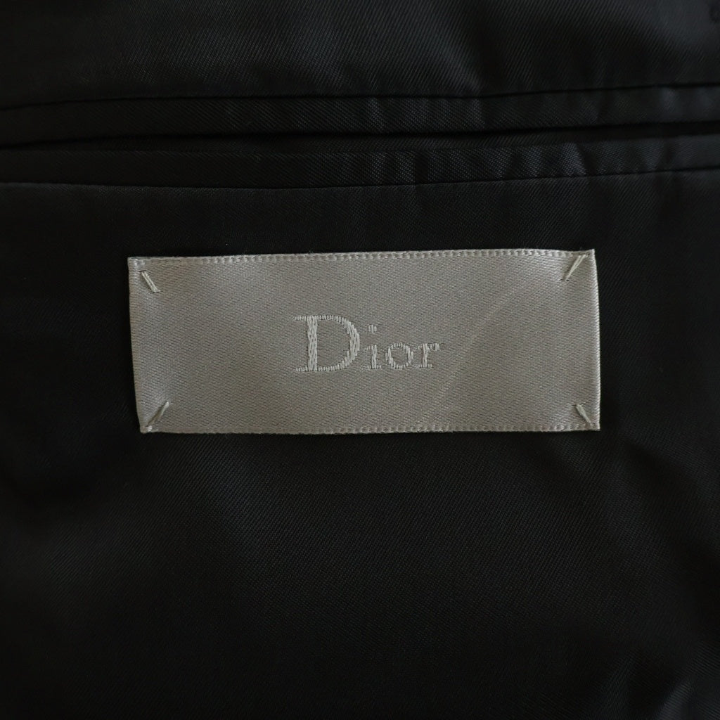 DIOR(ディオール) 16SS 白薔薇刺繍ウールシングルテーラードジャケット