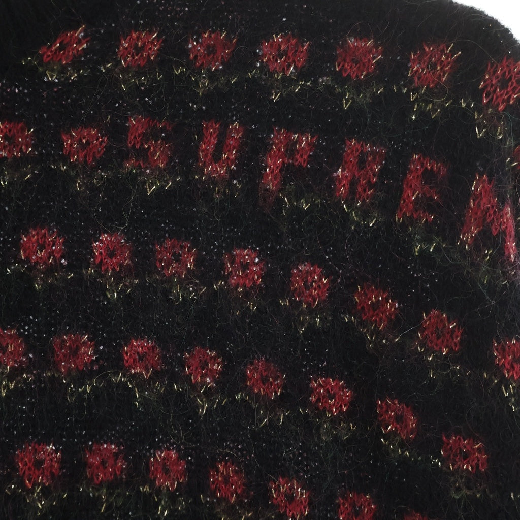 SUPREME(シュプリーム) 25AW Flowers Metallic Sweater モヘア混