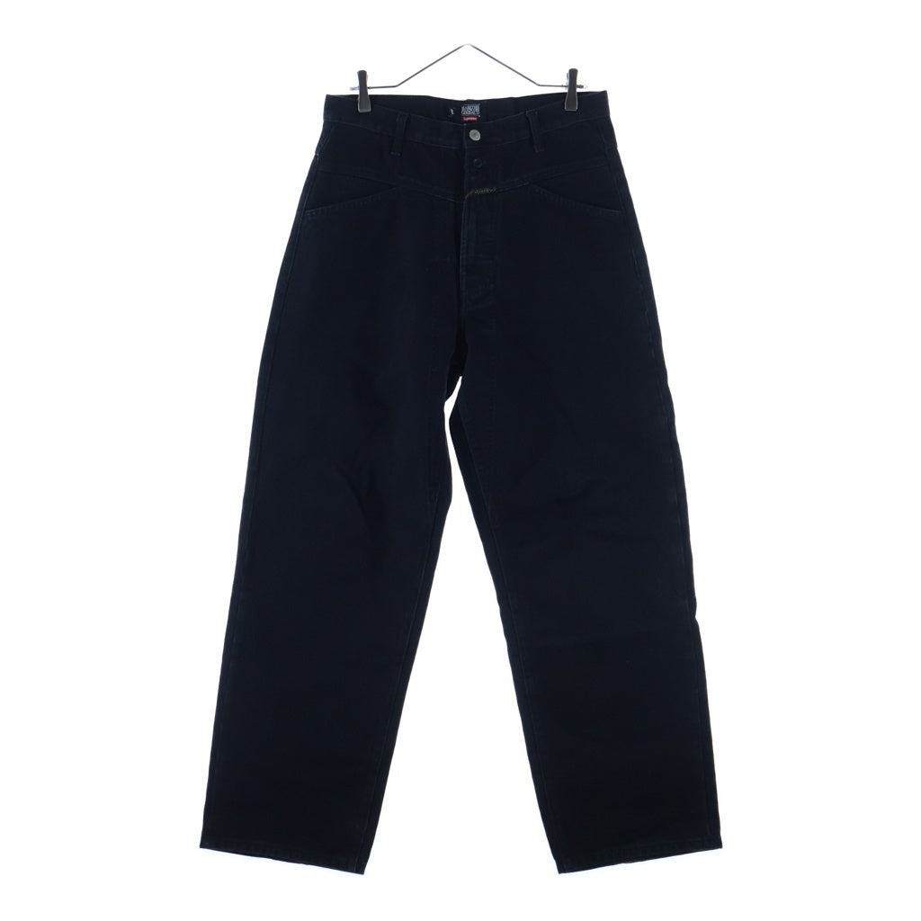 SUPREME(シュプリーム) 25SS ×MARITHE+FRANCOIS GIRBAUD X-Seam Baggy Jean マリテフランソワジルボー シームバギーデニムパンツ ブラック