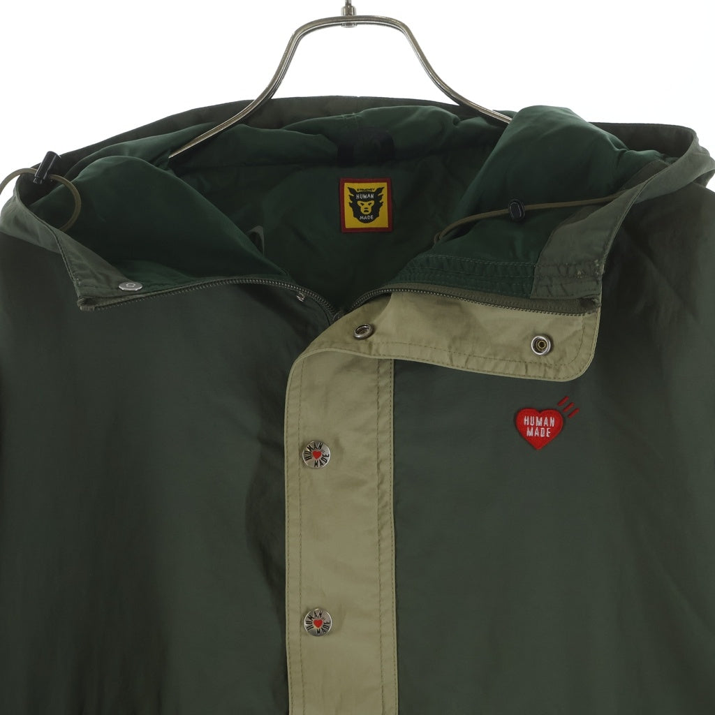HUMAN MADE(ヒューマンメイド) ANORAK PARKA ワッペン ロゴ アノラック