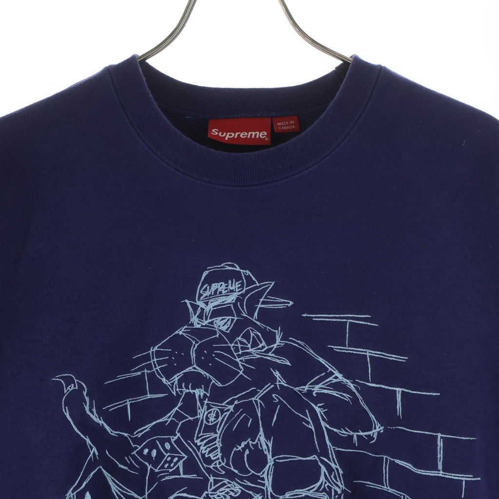 SUPREME(シュプリーム) 21AW Dice Crewneck ダイス クルーネック