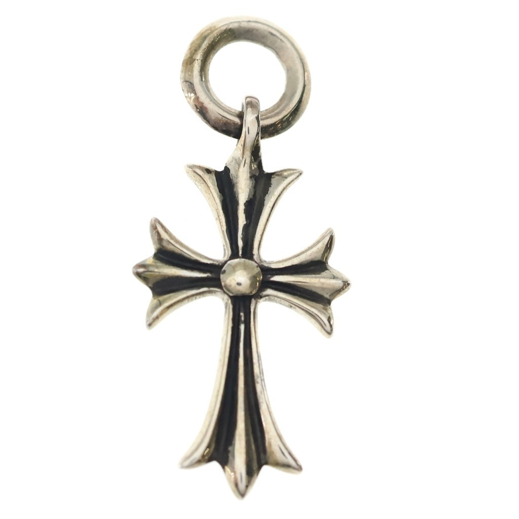 CHROME HEARTS(クロムハーツ) TINY CH CROSS タイニーCHクロス チャーム ネックレストップ シルバー BCA382
