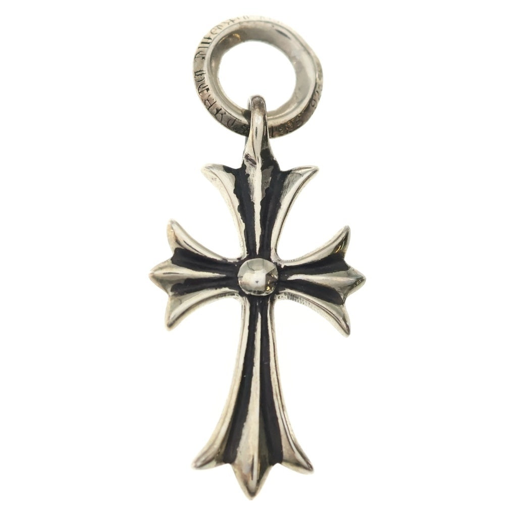 CHROME HEARTS(クロムハーツ) TINY CH CROSS タイニーCHクロス チャーム ネックレストップ シルバー BCA382