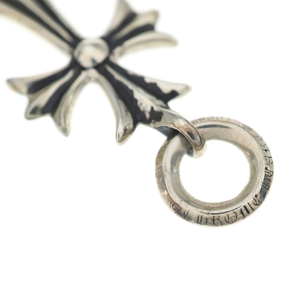 CHROME HEARTS(クロムハーツ) TINY CH CROSS タイニーCHクロス チャーム ネックレストップ シルバー BCA382