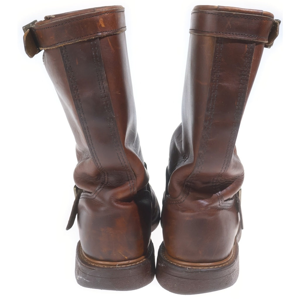 RED WING(レッド ウイング) 8121 ENGINEER BOOTS レザー エンジニアブーツ ハイカットシューズ ブラウン