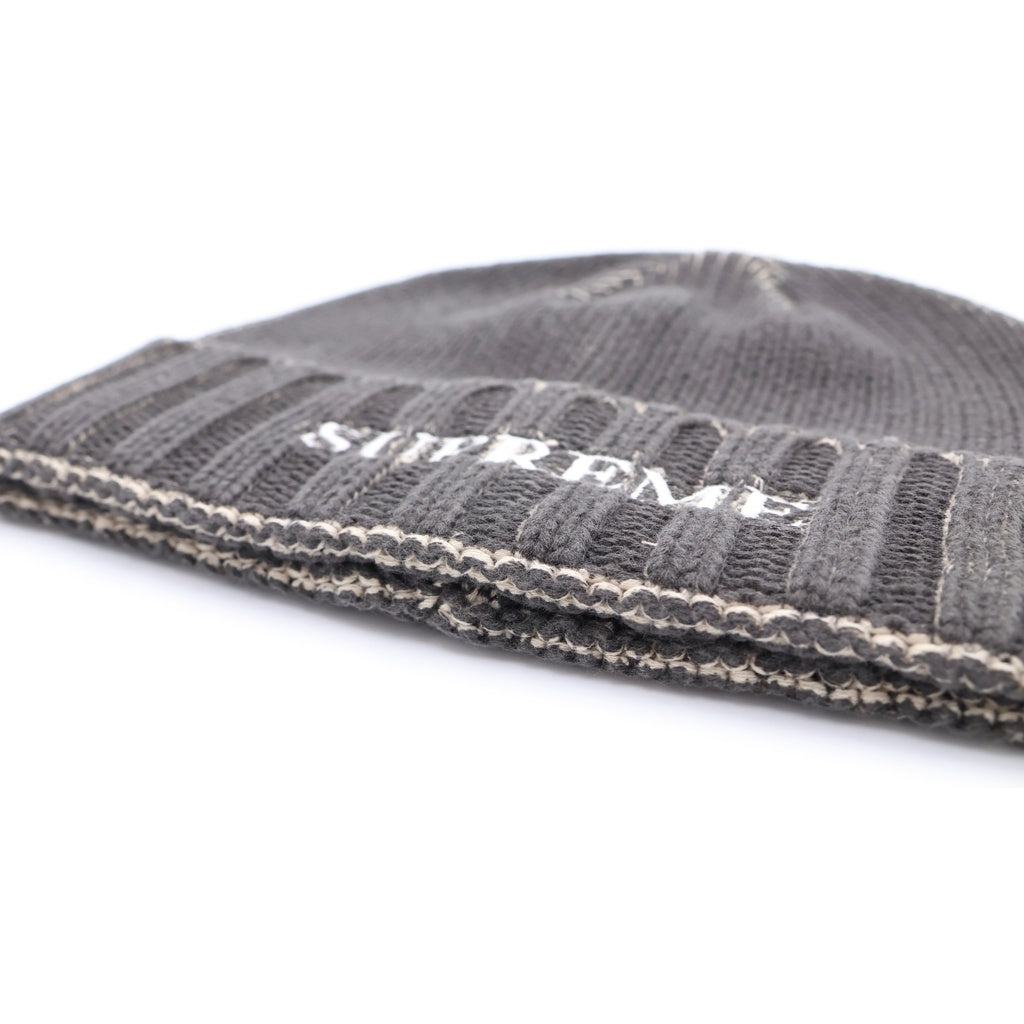 SUPREME(シュプリーム) 22SS Overprint Beanie オーバープリント ビーニー ニット帽 ブラック