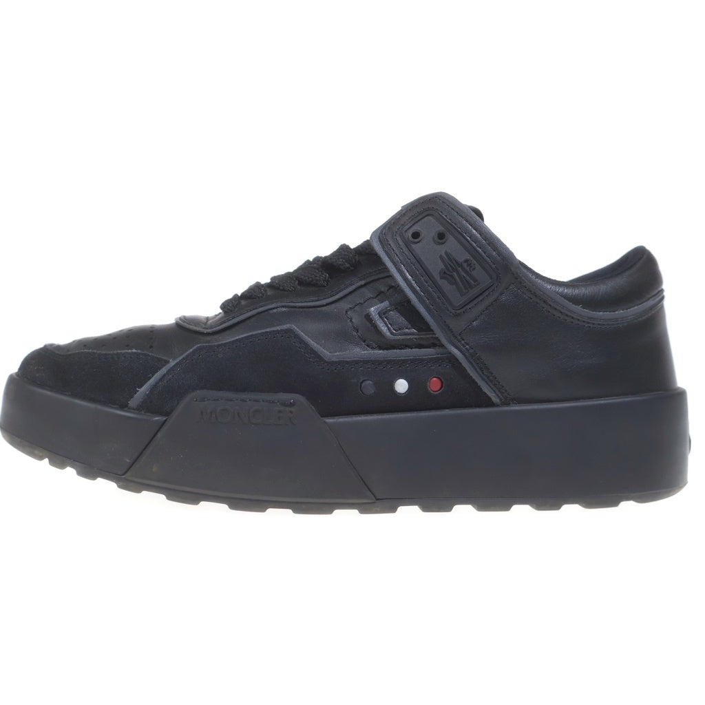MONCLER(モンクレール) PROMYX SPACE LOW TOP SNEAKERS プロミックス スペース レザー ローカットスニーカー ブラック