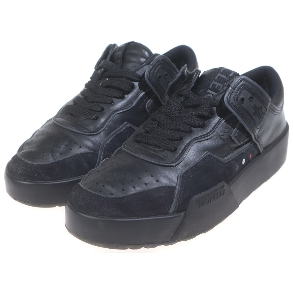 MONCLER(モンクレール) PROMYX SPACE LOW TOP SNEAKERS プロミックス スペース レザー ローカットスニーカー ブラック