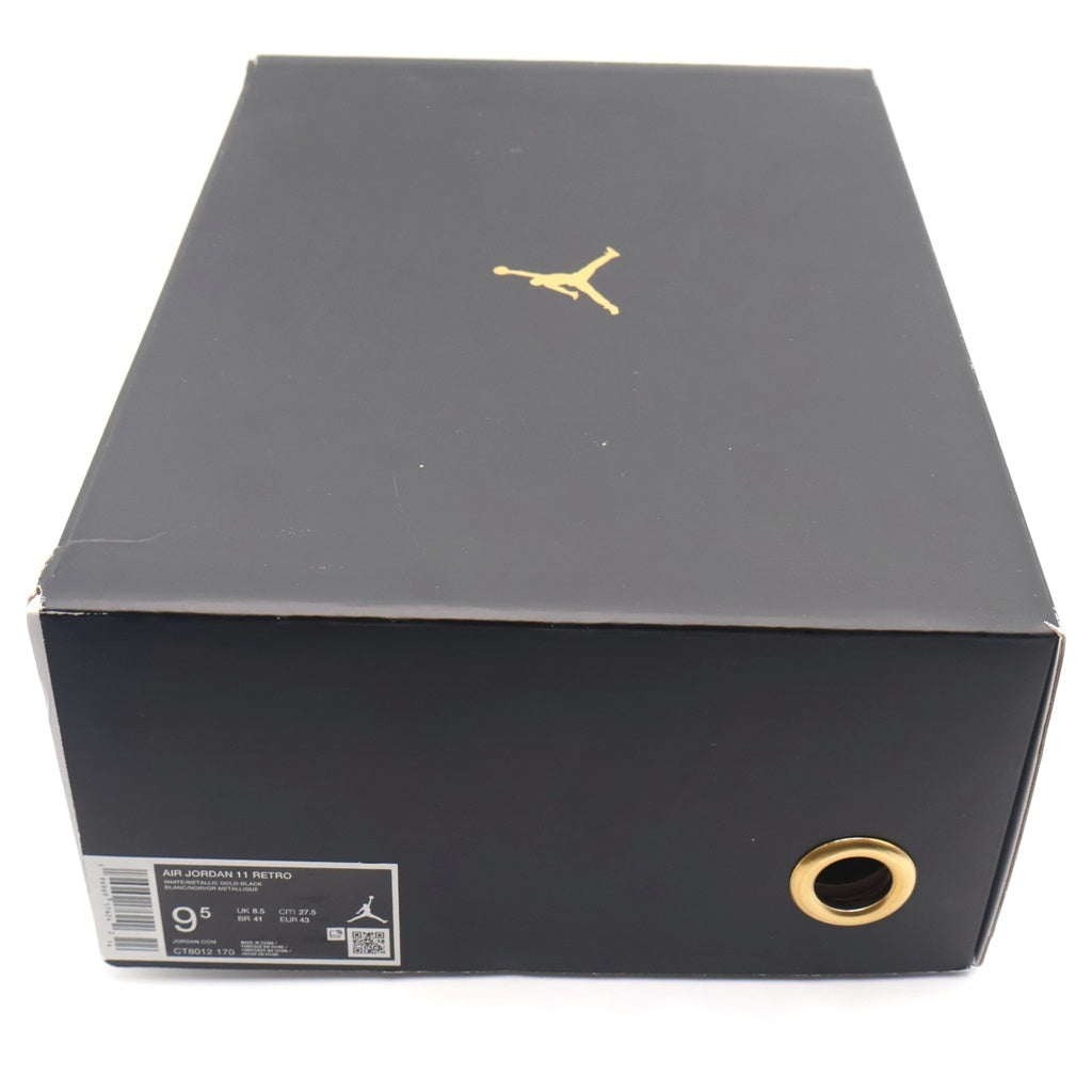 NIKE(ナイキ) AIR JORDAN 11 RETRO Gratitude エアジョーダン11 レトロ グラティテュード ミッドカットスニーカー ホワイト/ブラック US9.5/27.5cm CT8012-170