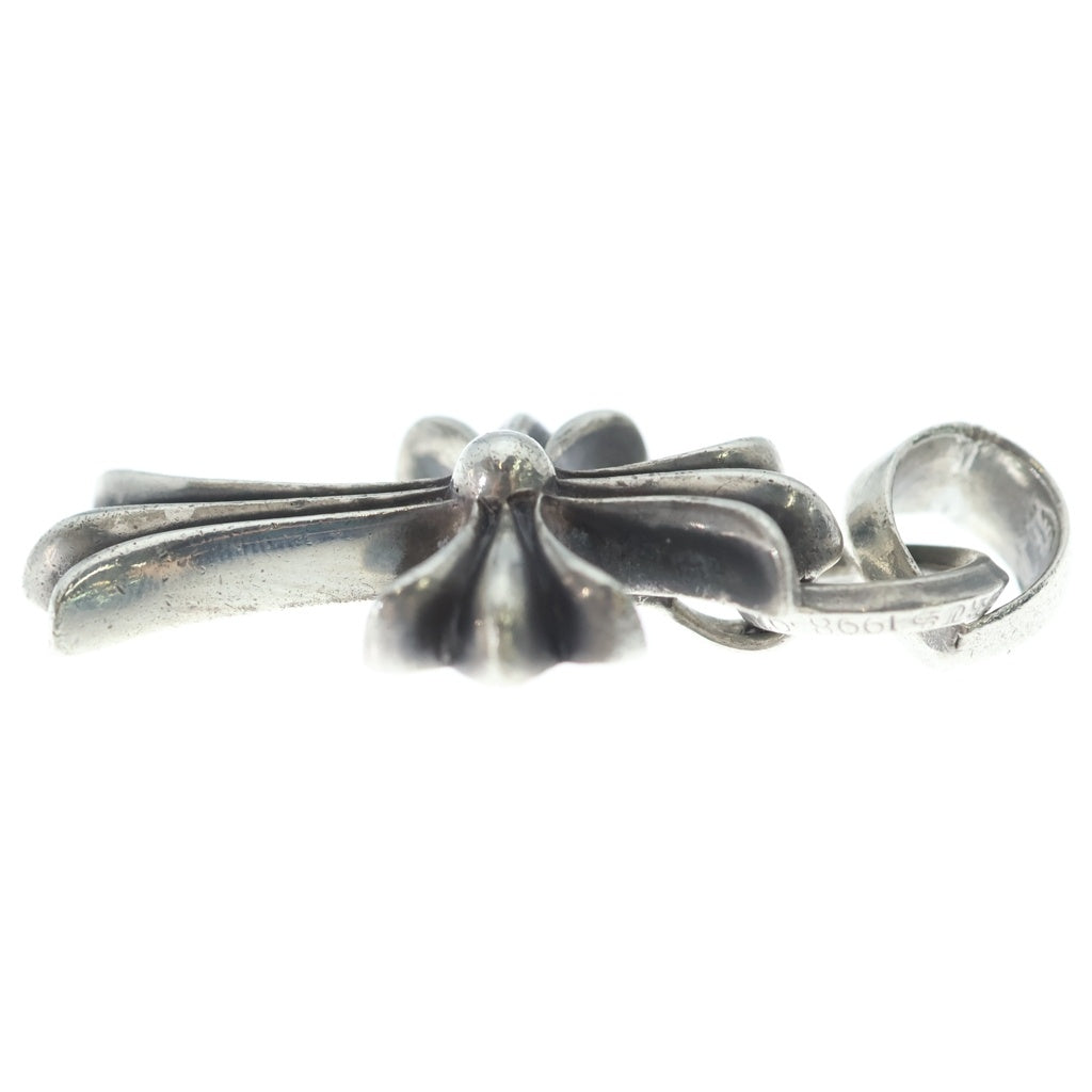 CHROME HEARTS(クロムハーツ) CH CRS SML W/BALE Wベイル スモールCHクロス ペンダントトップ シルバー BCA218