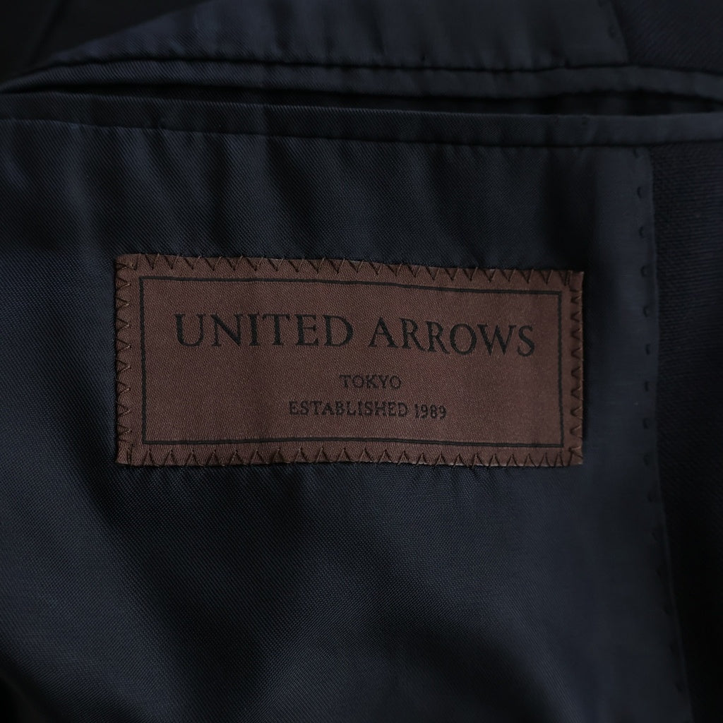 UNITED ARROWS(ユナイテッドアローズ) ウール シングルテーラード ジャケット ブレザー ネイビー 1122-273-6076