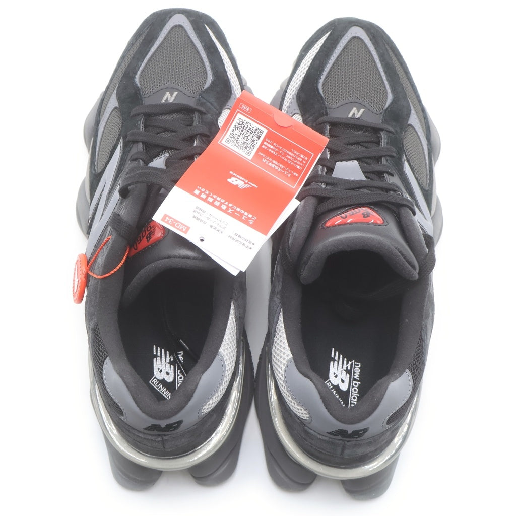 New Balance(ニューバランス) 9060 スウェード ローカット スニーカー ブラック US9/27cm U9060BLK