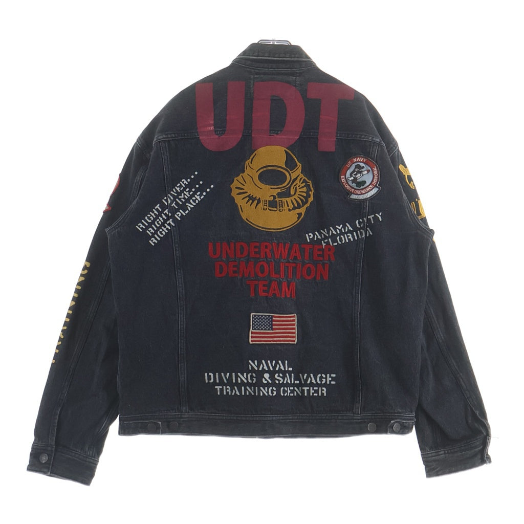 AVIREX(アヴィレックス) TYPE BLUE IMPACT DENIM JACKET タイプ ブルー