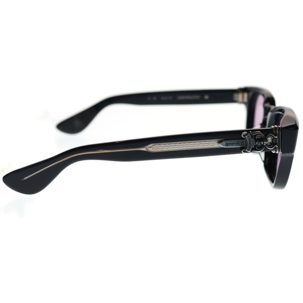 CHROME HEARTS(クロムハーツ) CUNTVOLUTED ダガーテンプル ウェリントンフレーム メガネ 眼鏡 アイウェア ブラック