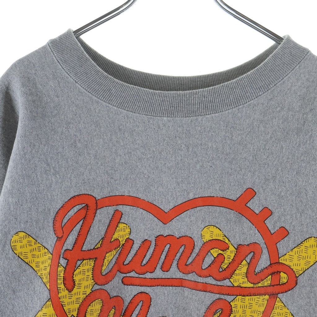 HUMAN MADE(ヒューマンメイド) ×KAWS MADE SWEATTSHIRT スウェットシャツ グレー