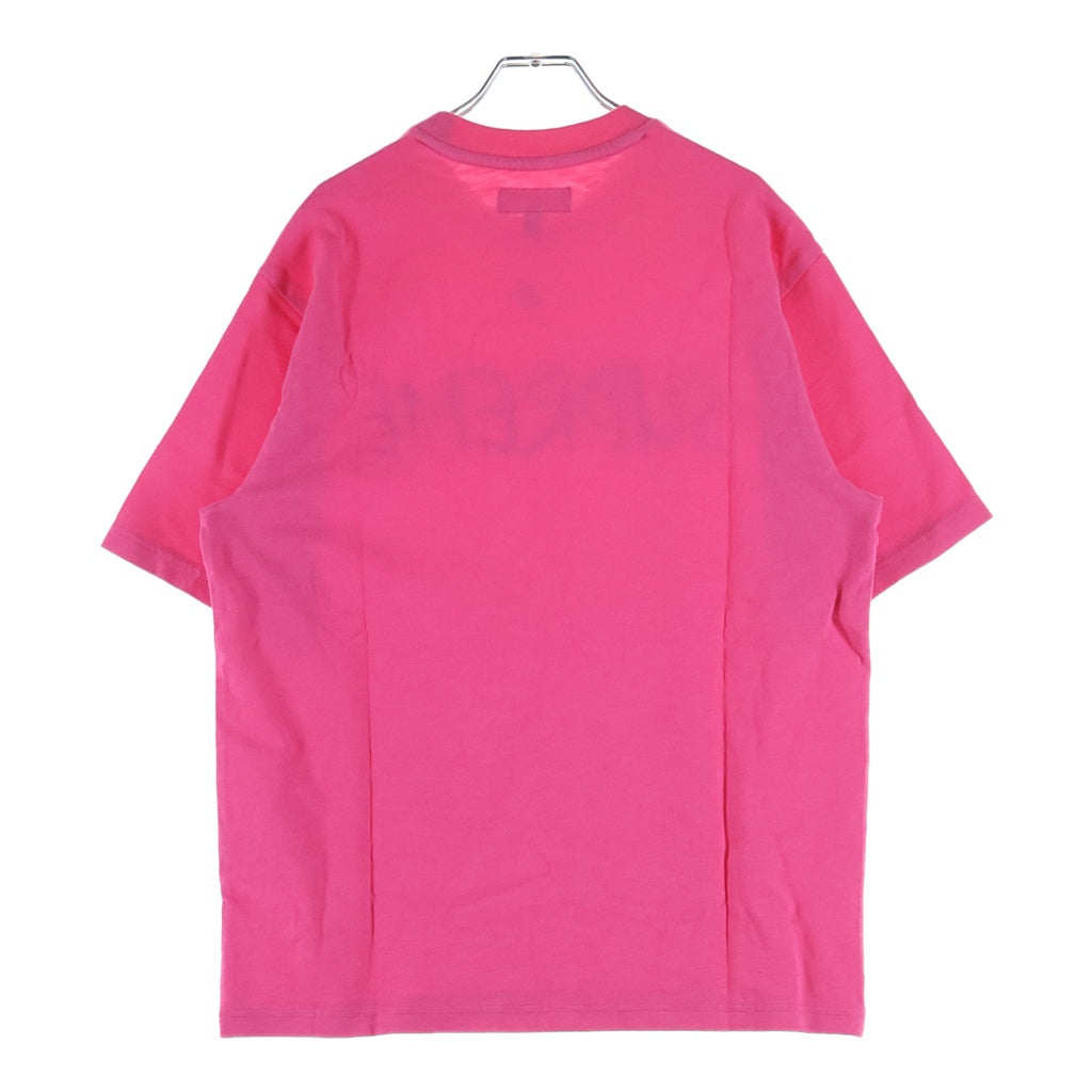 SUPREME(シュプリーム) 24AW FTP S/S Tee プリント半袖Tシャツ カットソー ピンク