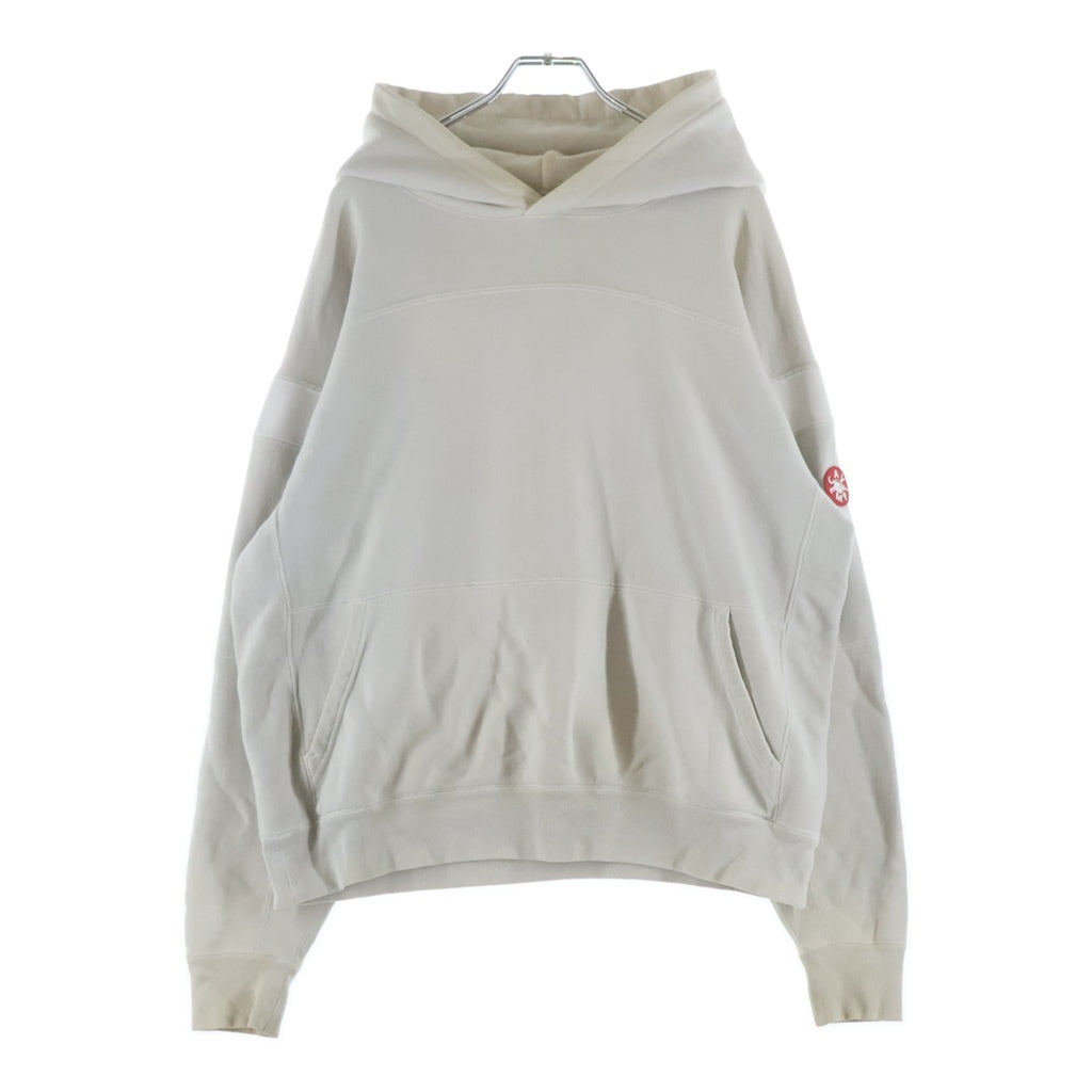 c.e cav empt(シーイー) OVERDYE PANEL HEAVY HOODY オーバーダイ パネル ヘビー フーディー アイボリー