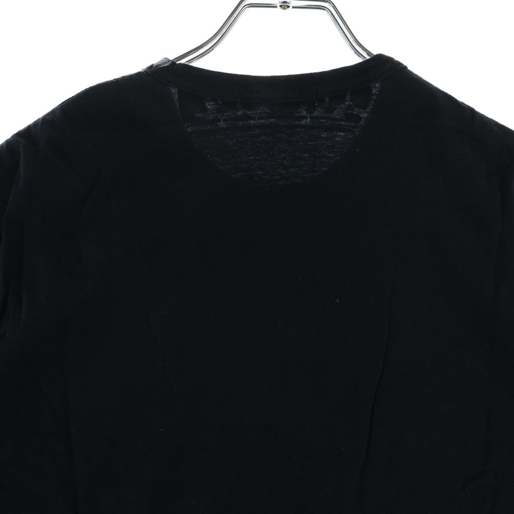 CHROME HEARTS(クロムハーツ) ×COMME des GARCONS 2007年 クリスマス 限定 ペンキ プリント 半袖 カットソー Tシャツ