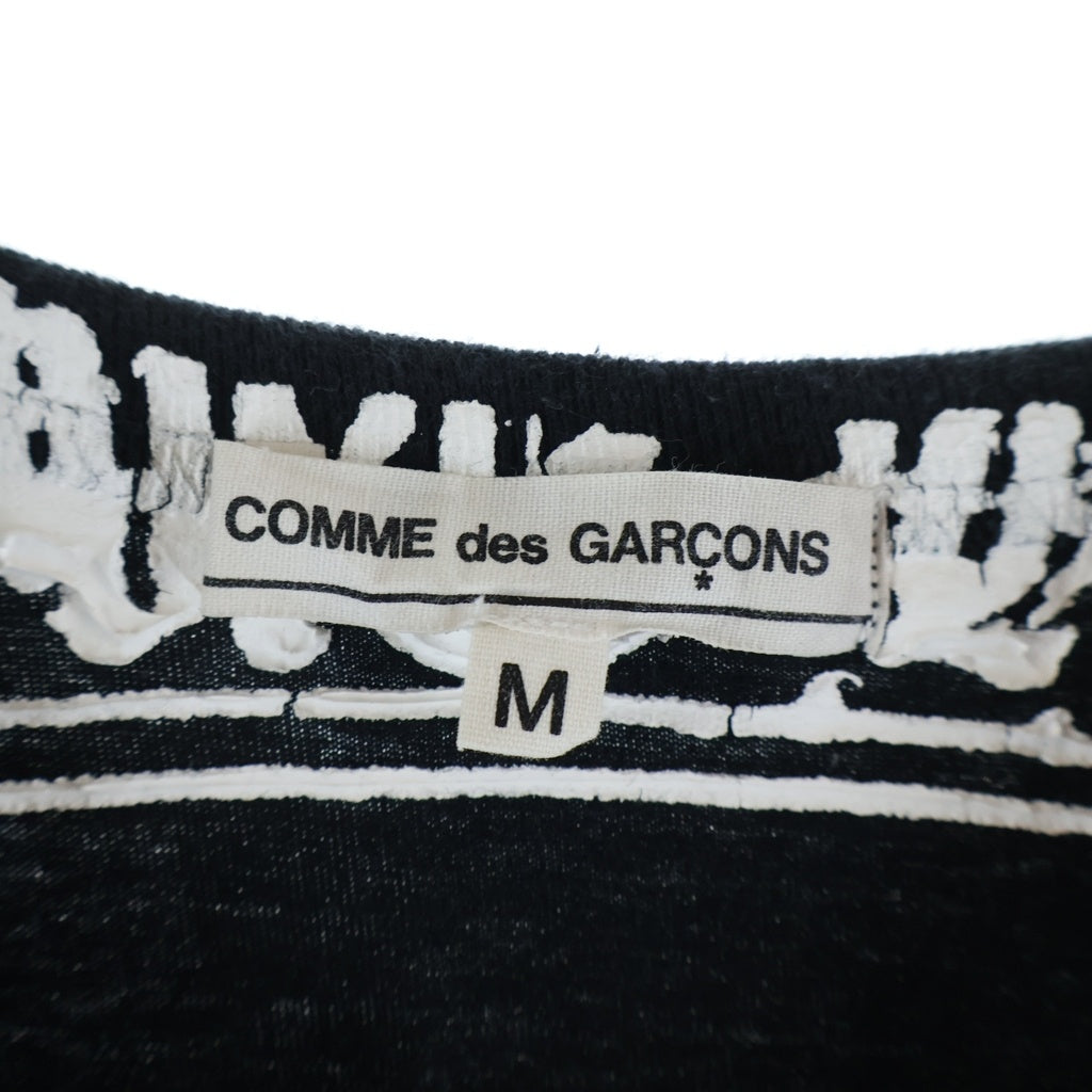 CHROME HEARTS(クロムハーツ) ×COMME des GARCONS 2007年 クリスマス 限定 ペンキ プリント 半袖 カットソー Tシャツ
